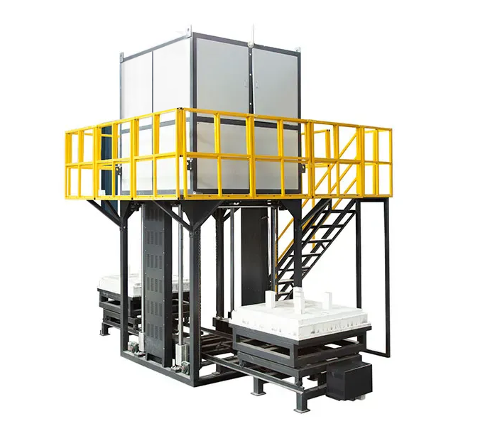 1200℃双料台升降炉